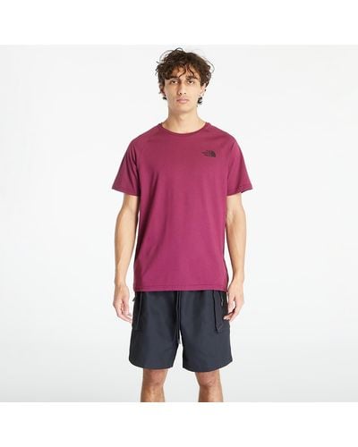 The North Face S/s North Faces Tee Boysenberry - Purple