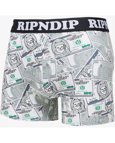 RIPNDIP Moneybag Boxers Olive - Blue
