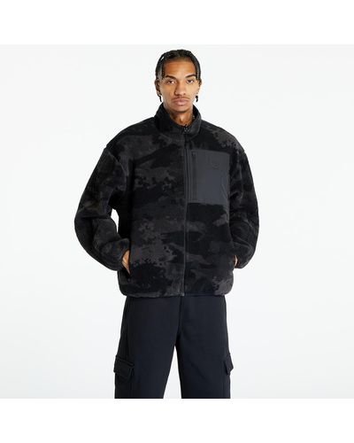 adidas Originals Adidas Camo Fleece Jacket - Zwart