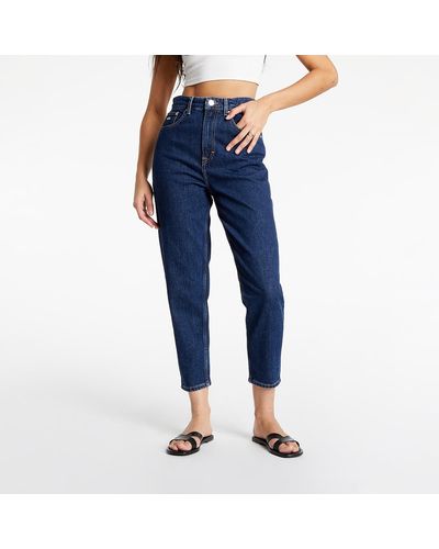Tommy Hilfiger Tommy jeans mom ultra high rise tapered jeans navy - Blau
