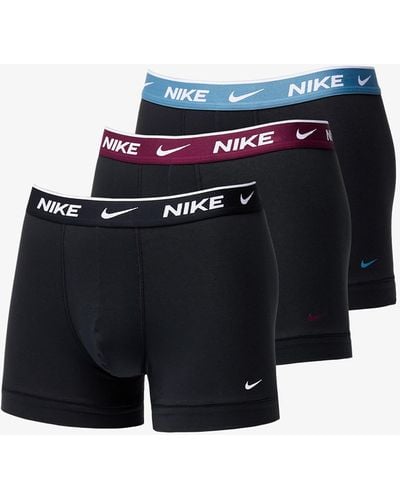 Nike Everyday cotton stretch dri-fit trunk 3-pack - Mehrfarbig