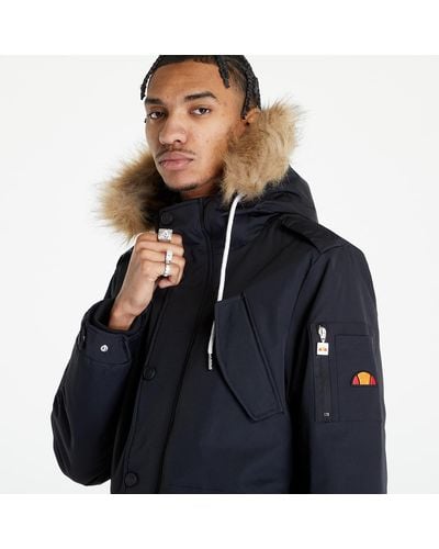 Ellesse Blizzard Parka Jacket Black - Blau