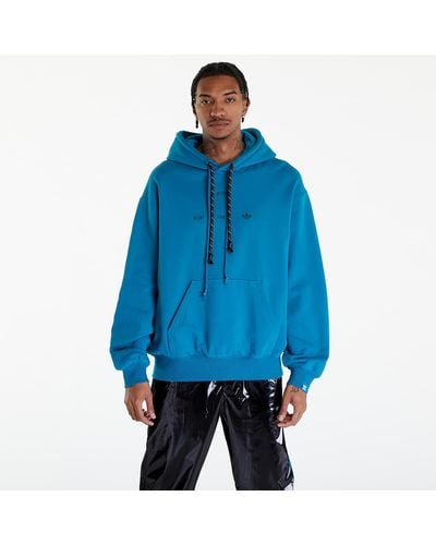 adidas Originals Adidas X Song For The Mute Winter Hoodie Unisex Active Teal - Blue