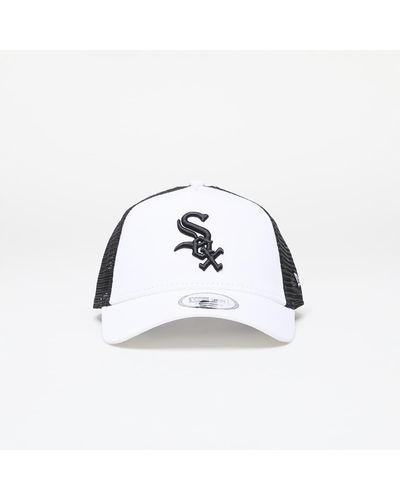 KTZ Chicago Sox League Essential Trucker Cap / Black - White