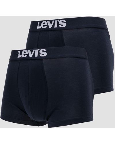 Levi's Solid basic trunk 2-pack - Blau