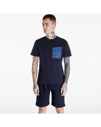 Napapijri Tepees T-Shirt Marine - Blu