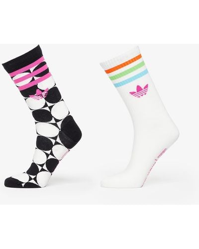 adidas Originals Adidas x rich mnisi pride sock 2-pack black/ off white - Noir