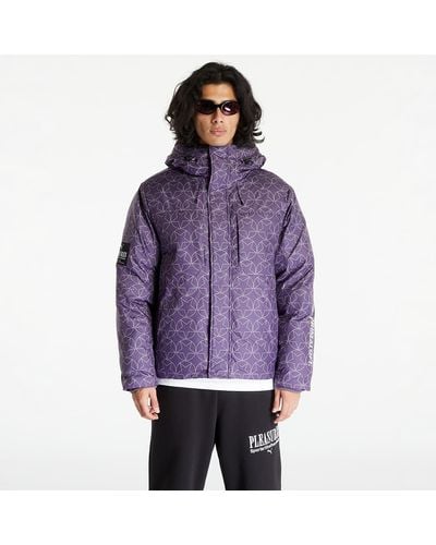 PUMA X Pleasures Puffer Jacket Charcoal - Purple