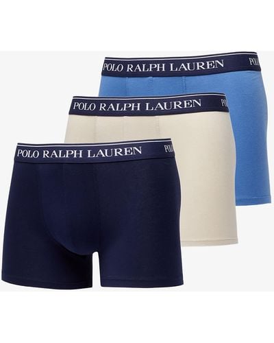 Ralph Lauren Boxer Brief 3-Pack - Blu