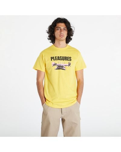Pleasures Bed T-Shirt - Yellow