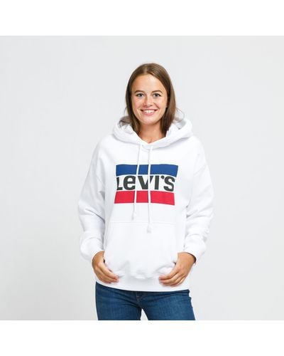 Levi's Graphic standard hoodie - Weiß