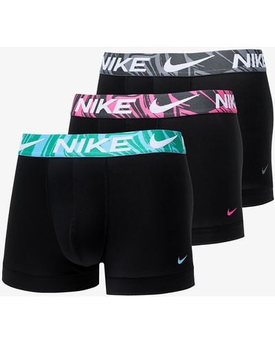 Nike Dri-fit Essential Micro Trunk 3-pack - Zwart