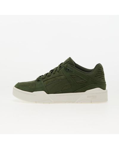 PUMA Sneakers Slipstream Suede Myrtle/ Froster Ivory Us 8.5 - Green