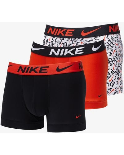 Nike Trunk 3-pack - Rot