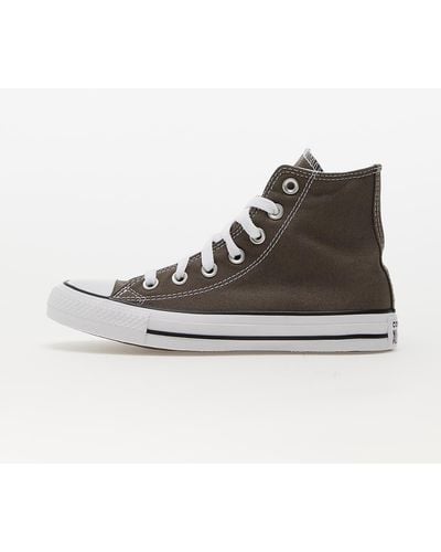 Converse All Stars Hi Top Sneakers Charcoal - Brown