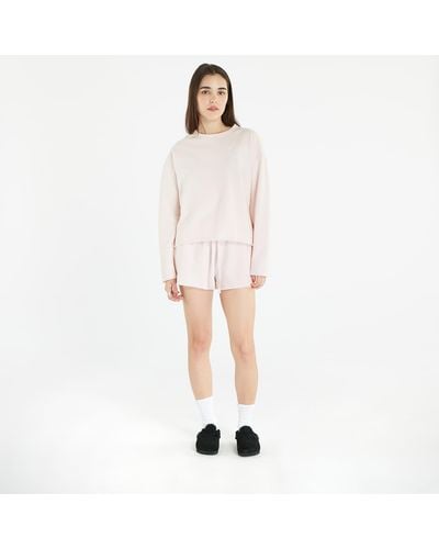DKNY Dkny Wms Boxer Long Sleeve Pyjamas Set - Bianco