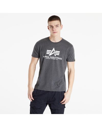 Alpha Industries Alpha Industries Basic Blue Men Navy/ | Tee Lyst White in for