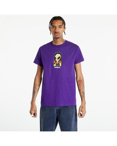 Thrasher X Aws Believe T-Shirt - Purple