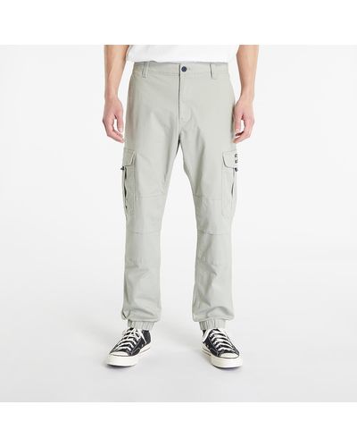 Tommy Hilfiger Ethan Washed Cargo Pants Faded Willow - Gray