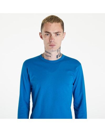 Comme des Garçons Long sleeve knit t-shirt - Blau