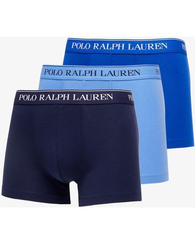 Ralph Lauren Classic trunks 3 pack - Bleu