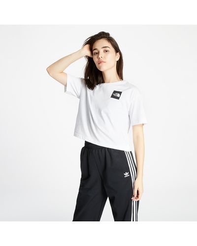 The North Face Cropped Fine Tee Tnf - White