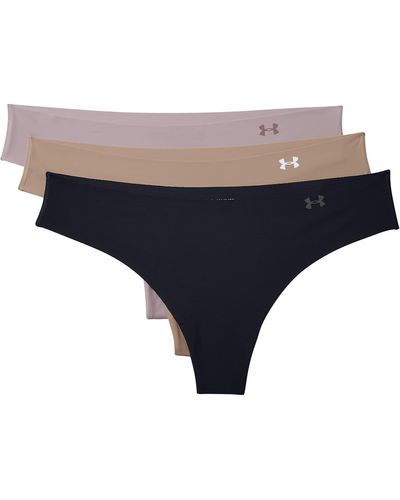 Under Armour Ps Thong 3-pack / Beige/ Graphite - Blue