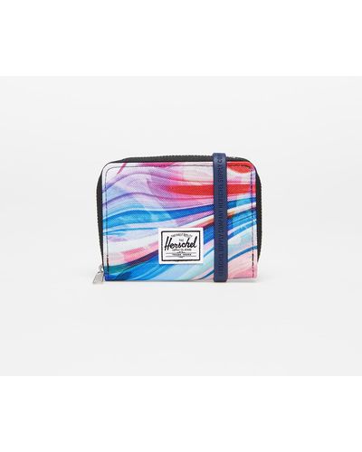 Herschel Supply Co. Tyler Rfid Paint Pour Multicolor - Rood