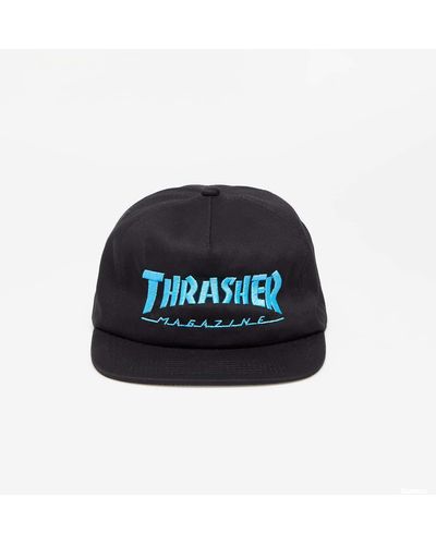 Thrasher Mag logo snapback - Schwarz