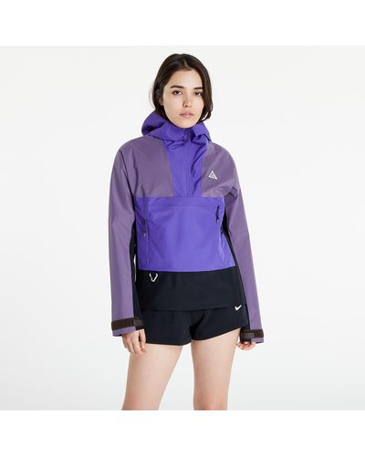 Nike Acg cascade rains jacket dark iris/ canyon purple/ summit white - Lila