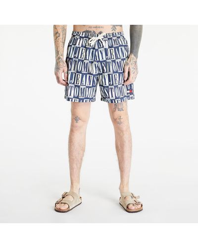Tommy Hilfiger Aop beach shorts - Bleu