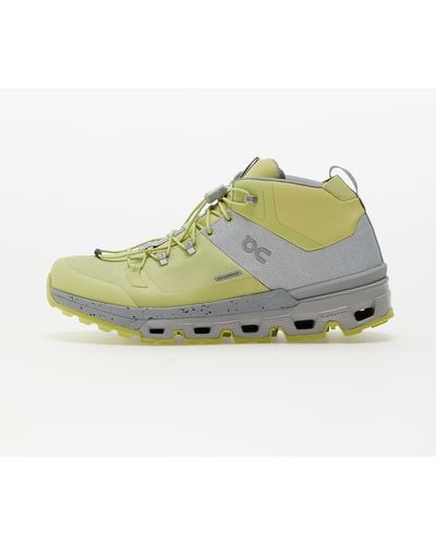 On Shoes W cloudtrax waterproof glacier/ zest - Verde
