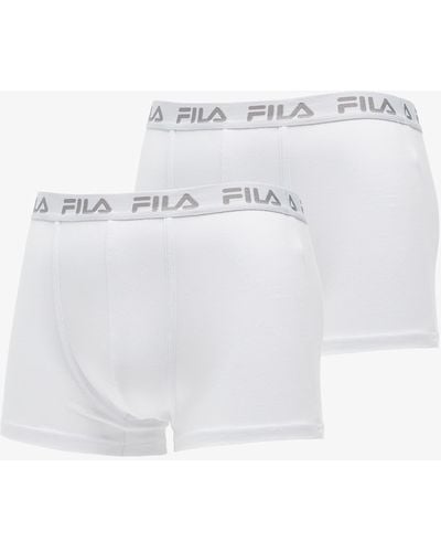 Fila Man Boxers 2-pack White - Wit