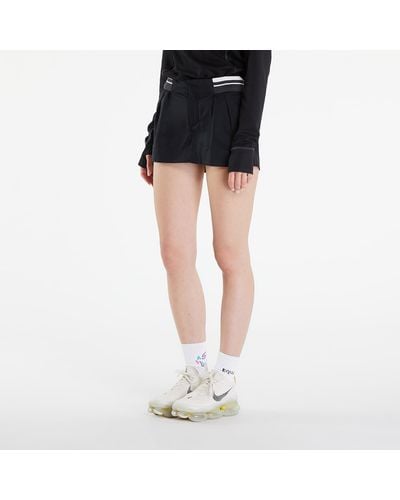 Nike Sportswear canvas low-rise mini skirt black/ anthracite - Schwarz