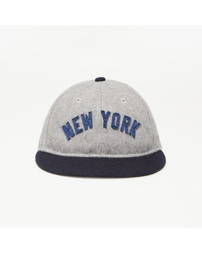 KTZ 9fifty New York Yankees Cooperstown Retro Crown Cap Gray - Blue