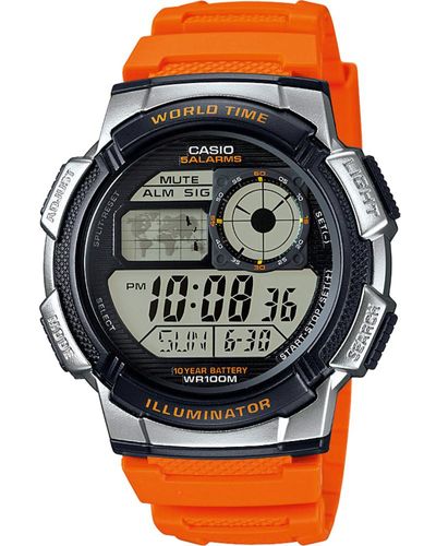 G-Shock Collection Ae-1000w-4bvef - Orange