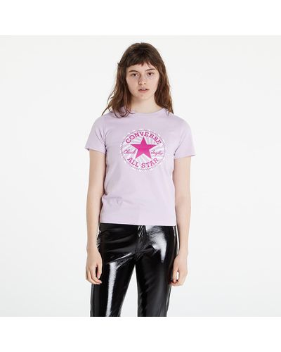 Converse Chuck patch exploded graphic tee - Lila