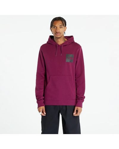 The North Face Fine Hoodie Boysenberry - Red