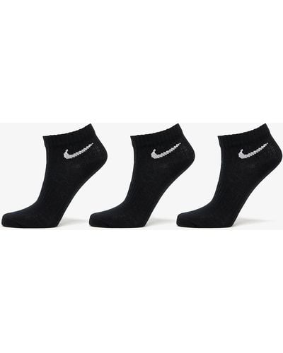 Nike Everyday lightweight ankle socks 3-pack - Schwarz
