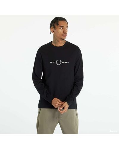 Fred Perry Long-sleeve t-shirts for Men | Online Sale up to 51