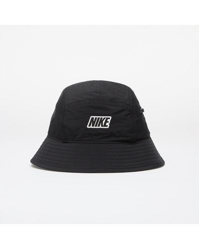 Nike Apex bucket hat black/ summit white - Schwarz