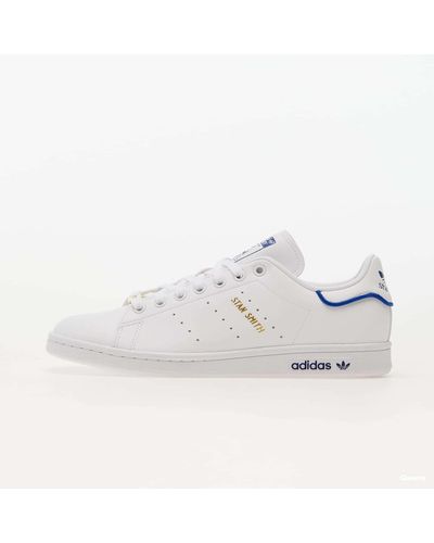 adidas Originals Adidas stan smith ftw white/ royal blue/ yellow - Weiß