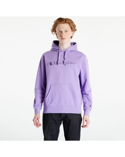 Champion Hooded Sweatshirt - Purple