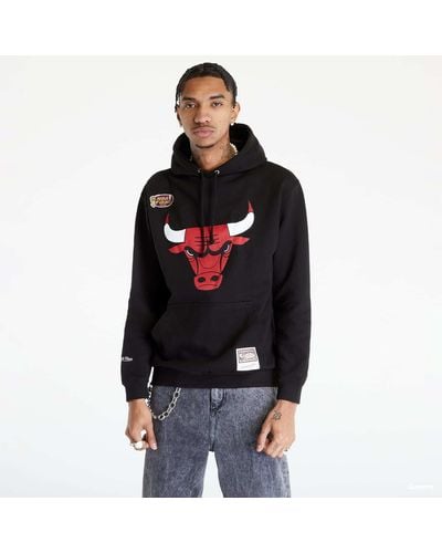 Mitchell & Ness Team logo hoody - Noir