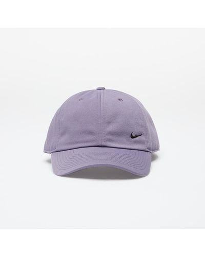 Nike Club unstructured curved bill cap daybreak/ black - Violet