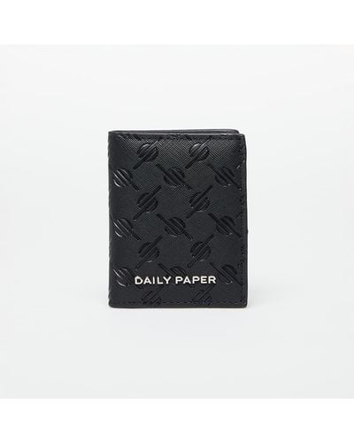 Daily Paper Kidis Monogram Wallet - Black