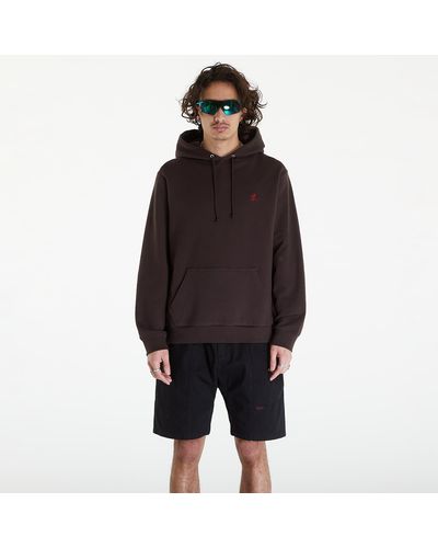 Gramicci One Point Hooded Sweatshirt Unisex Deep - Black