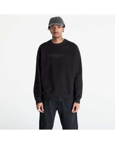 Footshop Sweatshirt Ftshp Halftone Crewneck Sweatshirt - Black