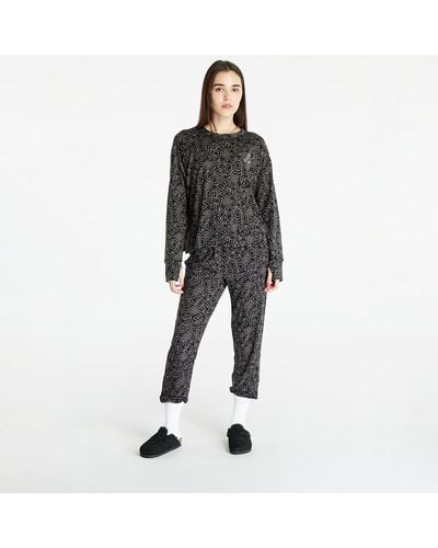 DKNY Dkny Wms Long Sleeve Pajamas Set - Black
