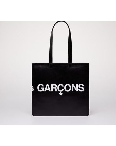 Comme des Garçons Comme Des Garçons Huge Logo Tote Bag - Zwart